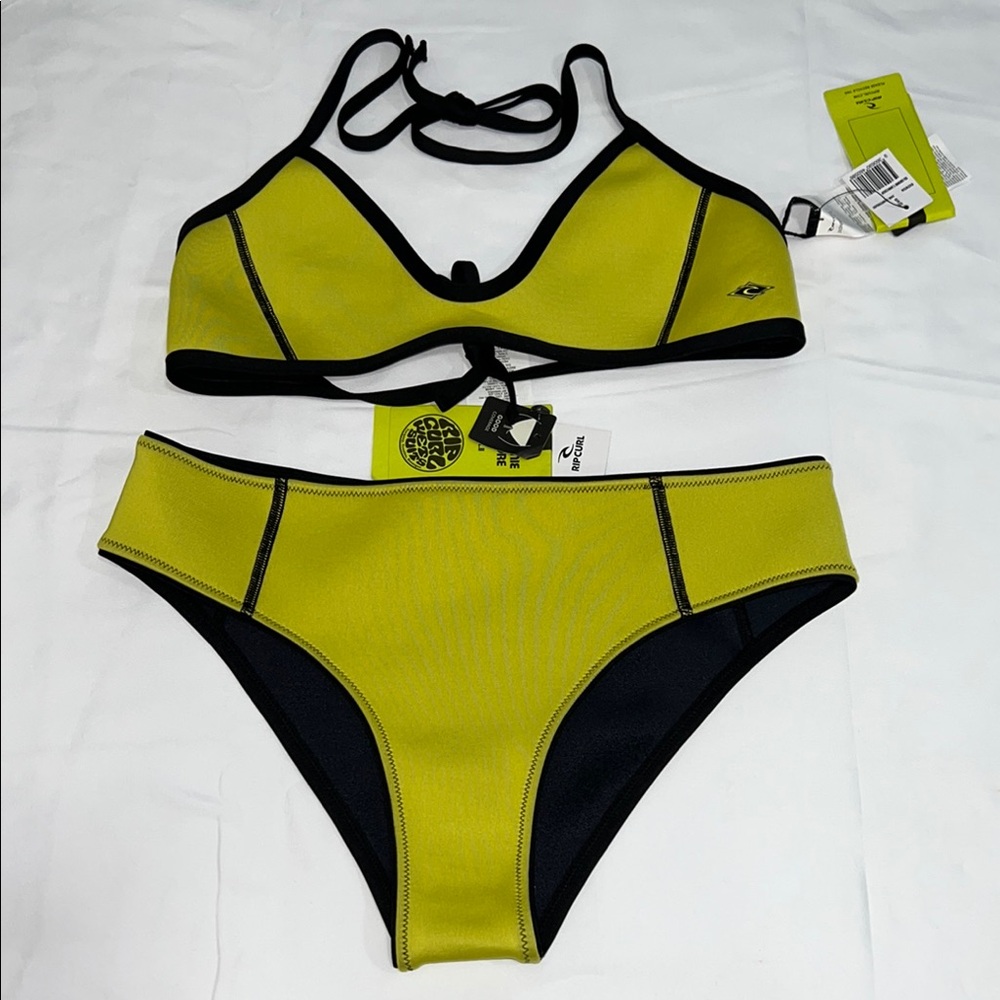 RIPCURL SG GBOMB 1.5MM TOP & Bikini Bottom, SMALL